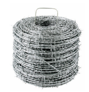 Alambre de púas electrogalvanizado extra forte - 14KG.