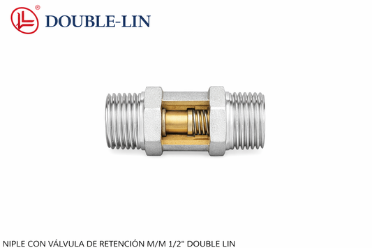 Niple con válvula de retencion