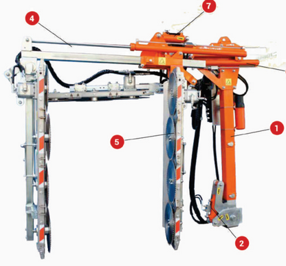 Podadora de Discos para Arándanos