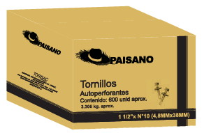 Tornillo autoperforante PAI62